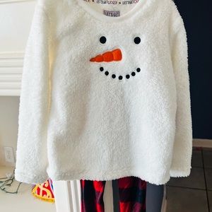 Christmas girl pajama 6x